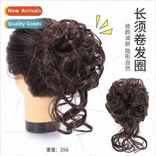 curly hair pills Wig natural short circle fluffy female