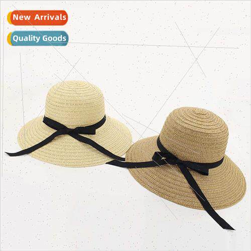 sun travel hat foldable Korean fisherman pot hat solid color