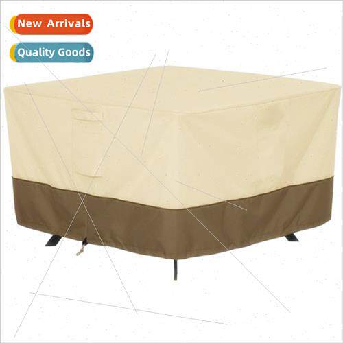 High-grade square color-coordinated table chair cover Patio