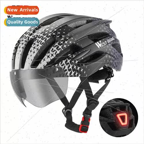 Windshield helmet bicycle one-piece helmet mountain road bik