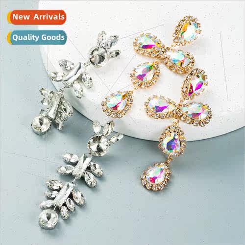 Europe personalized retro geometric ten-shaped frame alloy d