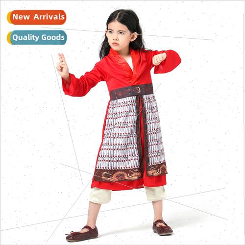 Kids Girls ve Action Movie Mulan Character Modeling Role Pla