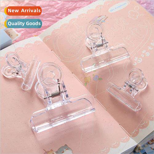 Creative multifunctional transparent folder small long-taile