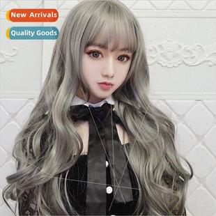 female long makeup cospaly fak fashion wig fluffy Anime hair