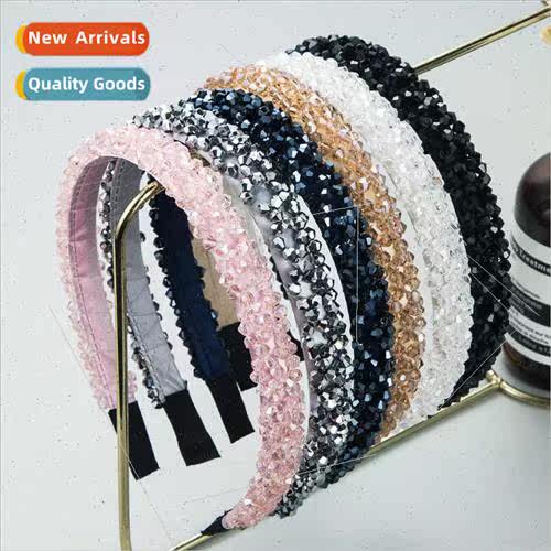 Hair bands Korean fashion new shiny crystal hair bands simpl