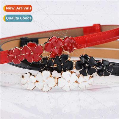 New drip oil plum blossom patent leather women versatile dec