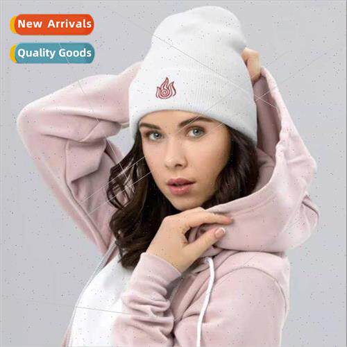 Cartoon Fire Nation Wool Hat Avatar Last Air Bender Embroide
