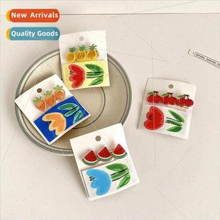 multi layer organza Korea hairpin children bow princess new