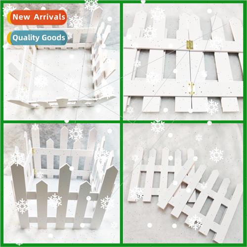 Christmas Tree Window Decoration Fence 1.2m Whe Fence Christ