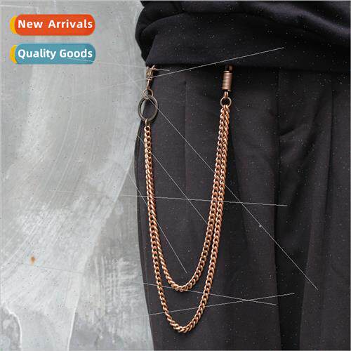 Vintage Metal Hip Hop Workwear Pants Chain Set Dance Chain L