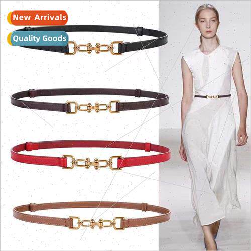 Decorative coat skirt blazer jacket belt female outwear fash