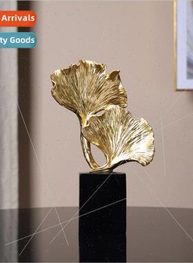 Modern simple creative ginkgo biloba resin ornaments home li