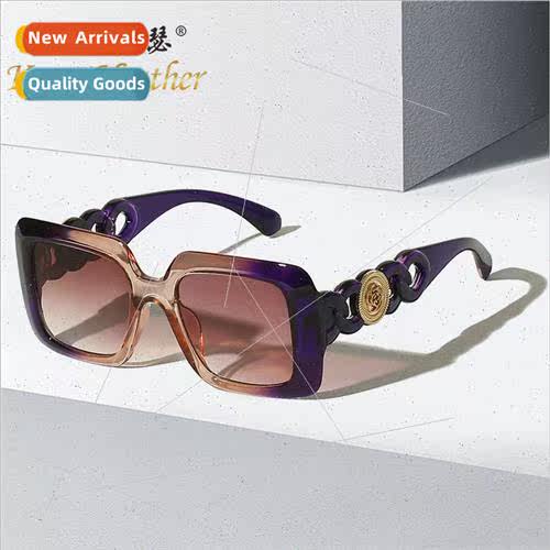 New large square frame fashion sunglasses sun sunglasses 917