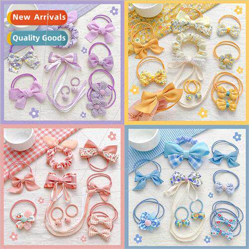 Bow head rope headdress new baby hair accessories ltle girl