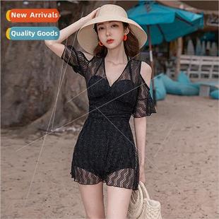 shading thin breast female conse small belly new Swimsu 2023