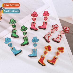 Europe new jewelry fashion classic western cowboy hat boots