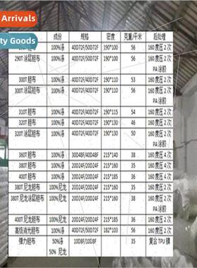 400T polyester billet fabric wh 4 times calendering and soft