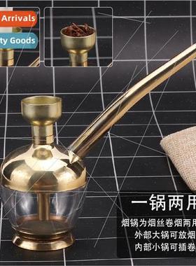 Copper alloy pipe water filtration dual-use smoking filter c