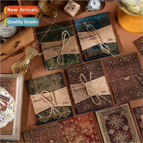 Stamping material paper Magic Century Series Retro premium h