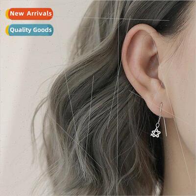 Hexagram earrings female Korea students girlfriends compact
