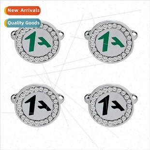 zirconia character diamonds French cuff New business fashion