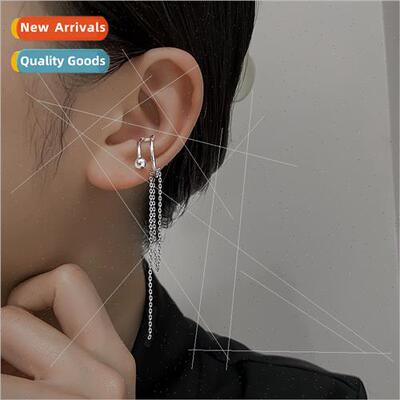 Long chain earrings set punk sweet cool ear bone clip earrin