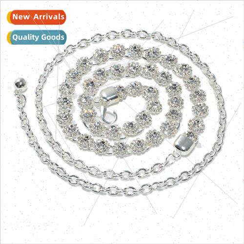 New belly dance large rhinestone waist chain ladies sailor d