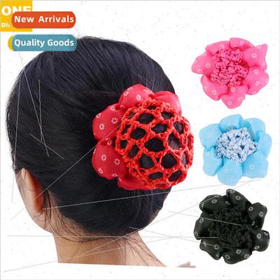 Children Dancers Hair Net Ladies Lace Lace Mesh Hair Pockets