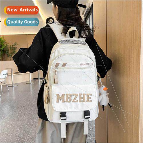 Student Shoulder Bag Letters Casual Hundred Large Capacy Com