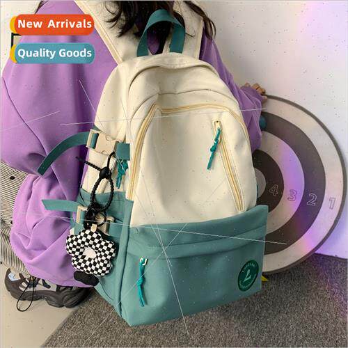 new Korean ins wind men women shoulders backpack simple leis