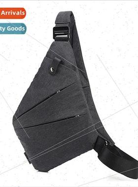 Men Multifunctional Shoulder Chest Bag Oxd Spun Chest Bag Fa