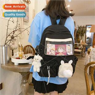 Cute schoolbag female ins wind Korean Mori system large capa
