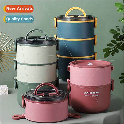 Multi-layer Stainless Steel Lunch Box Insulated Bucket 304 F