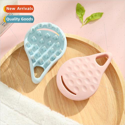 licone shampoo brush bath brush adult hair washing artifact