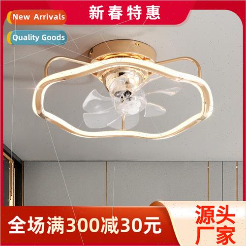 Fan light bedroom ceiling lamp dining room modern minimalist