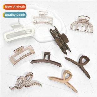 set grip plate hair head accessories back Korean clip