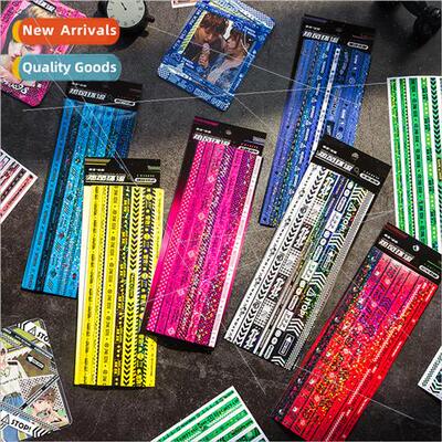 Hot air ring current cordon stickers laser diy handbook mate