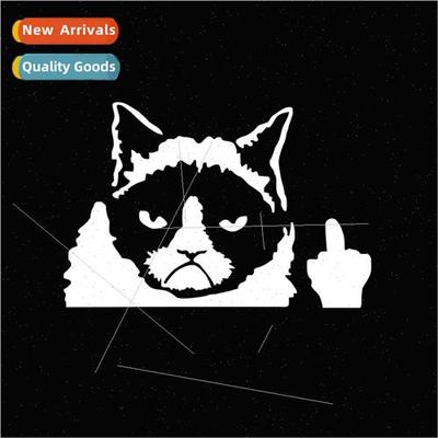 Car Stickers Grumpy Cat Car Stickers Unhappy Cat Personalize