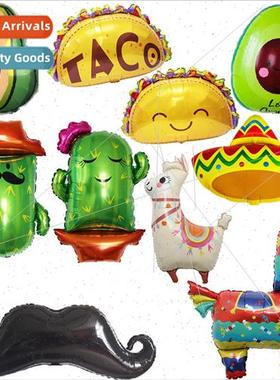 Mexican Pi?ata Alpaca Pancake Cactus Avocado Straw Hat Must