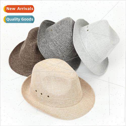Bowler hat male middle-aged elderly men summer sun hat hat o