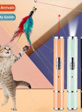 usb rechargeable laser cat teaser pet cat toy laser pointer