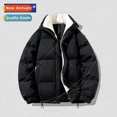 Down jacket men winter 2023 new stand-up collar jacket thick