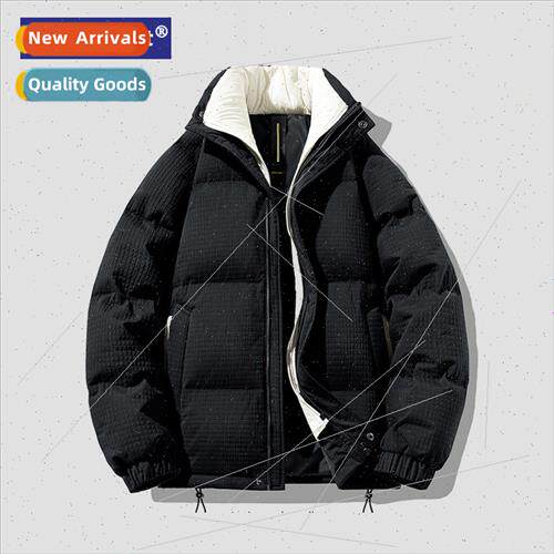 Down jacket men winter 2023 new stand-up collar jacket thick