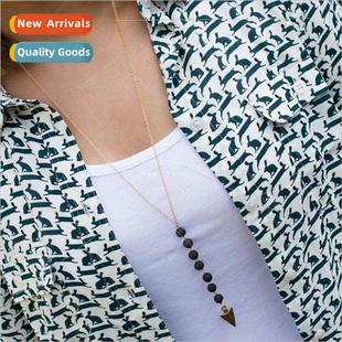 ladies long arrow Europe beads simple loose jewelry fashion
