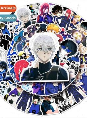 50 blue prison Japanese anime anime secondary   stickers wat