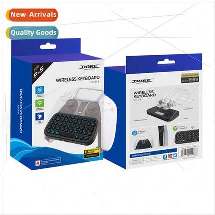 PS5 controller Bluetooth wireless keyboard backlight P5 exte