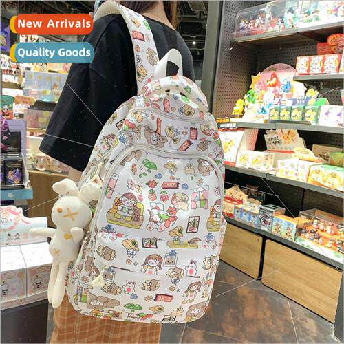 Cartoon Printing Japan Shoulder Bag Female new Junior Studen