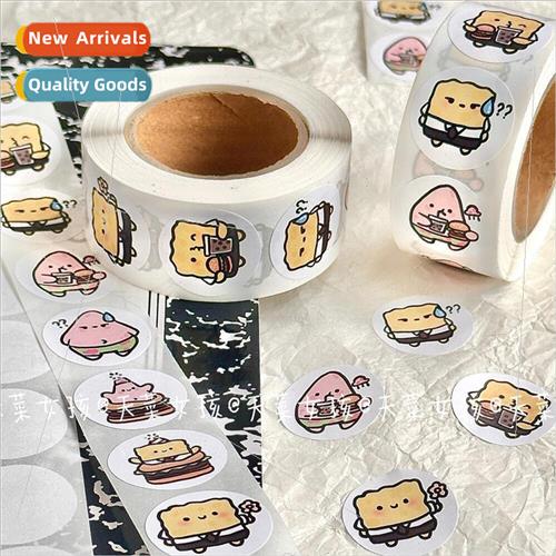 SpongeBob SquarePants Roll Stickers Handbook Material Decora