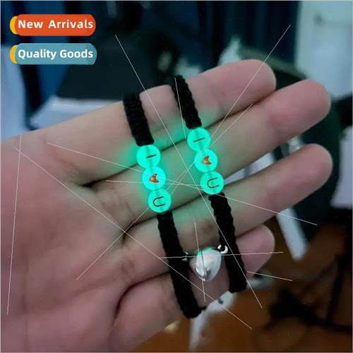 New ILOVEYOU double love magnetic clasp glow-in-the-dark let