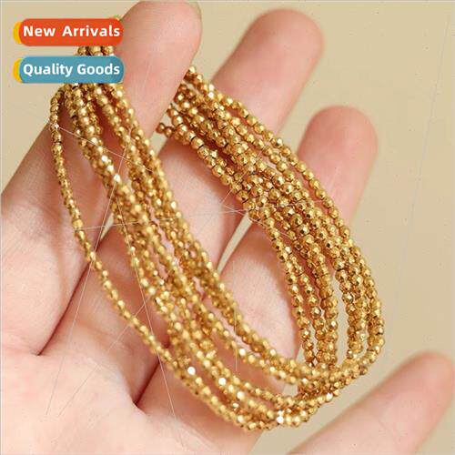 che gold-plated laser bungee bead bracelet women do not lose